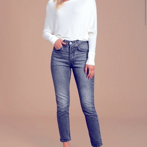 LULUS Cool White Thermal Long Sleeve Top Size M - Picture 4 of 10